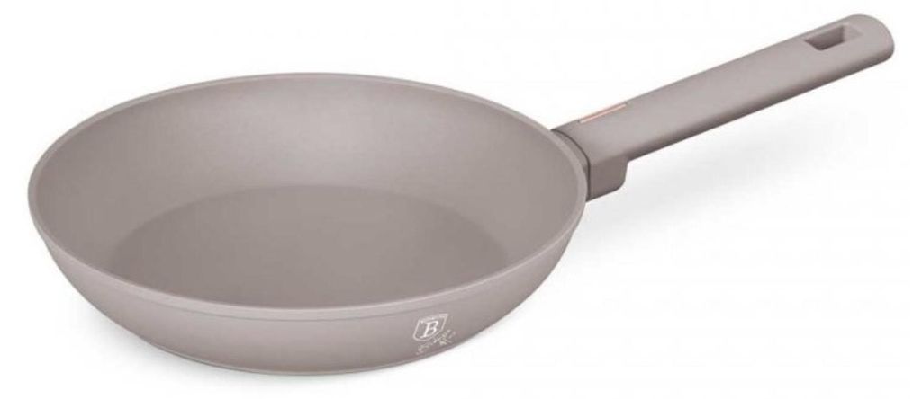A single frying pan is shown against a white background.