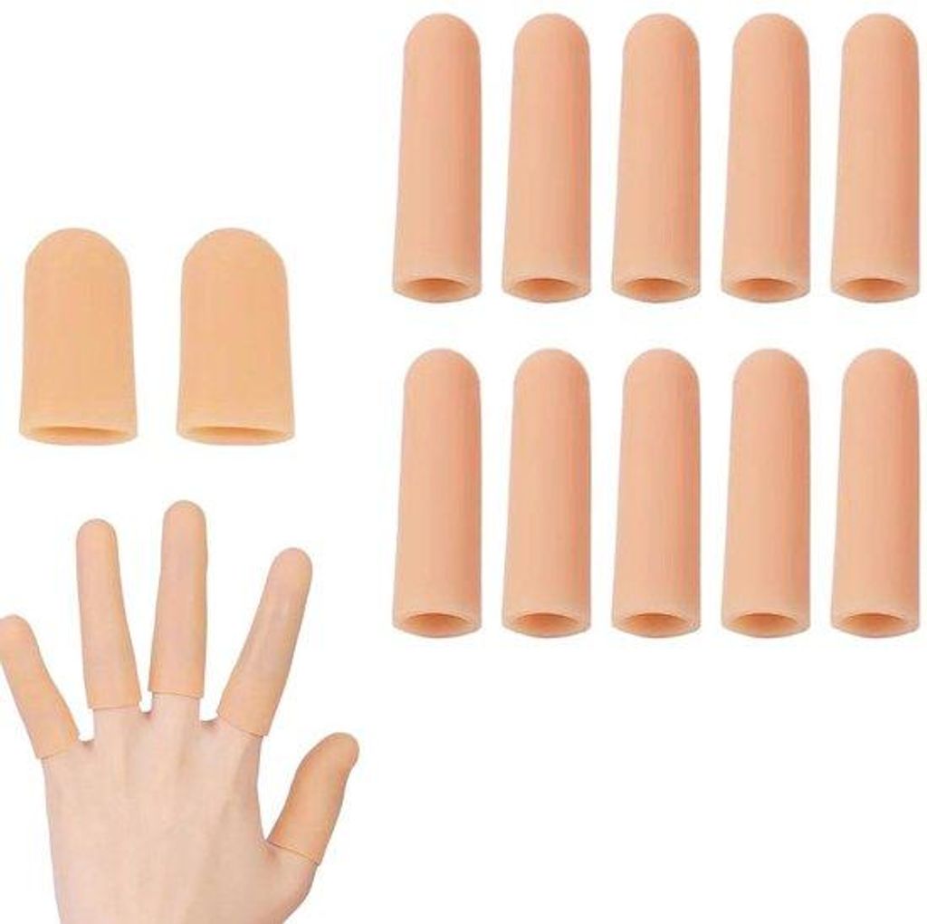 Silikonische Fingergelen für den Daumen - nackt