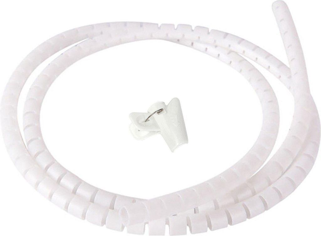 Jumada - Spiraalkabelbescherming - 2 meter lang - 10 mm dik Productafbeelding 