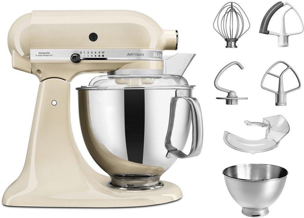 KitchenAid Artisan 5KSM175PSEAC - Amandelwit Productafbeelding 