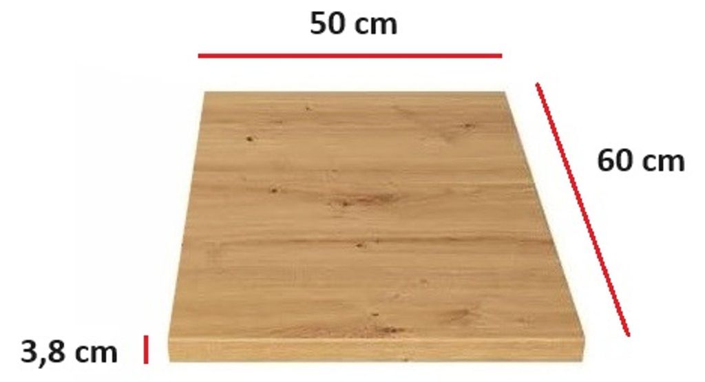 Küchen Arbeitsplatte 50 cm 38 mm Küchenzeile Küchenblock Produktbild 