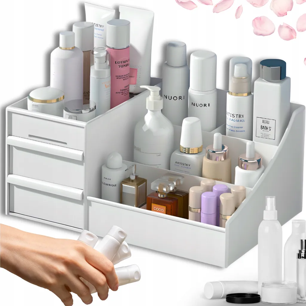Armadio Per Cosmetici Organizer Per Gioielli 2 Cassetti - 1