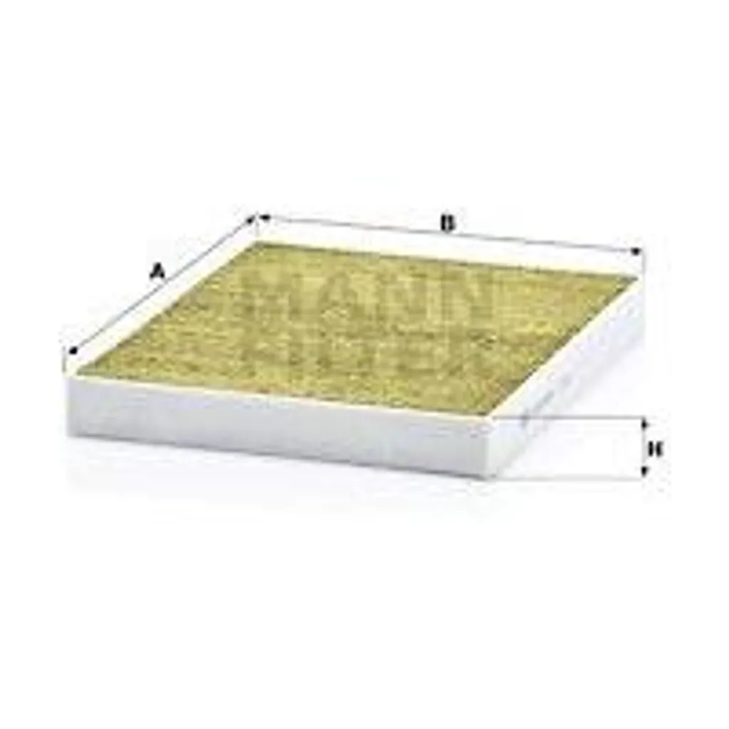 Filtre à air intérieur haute efficacité pour Transporter VI et Cayenne