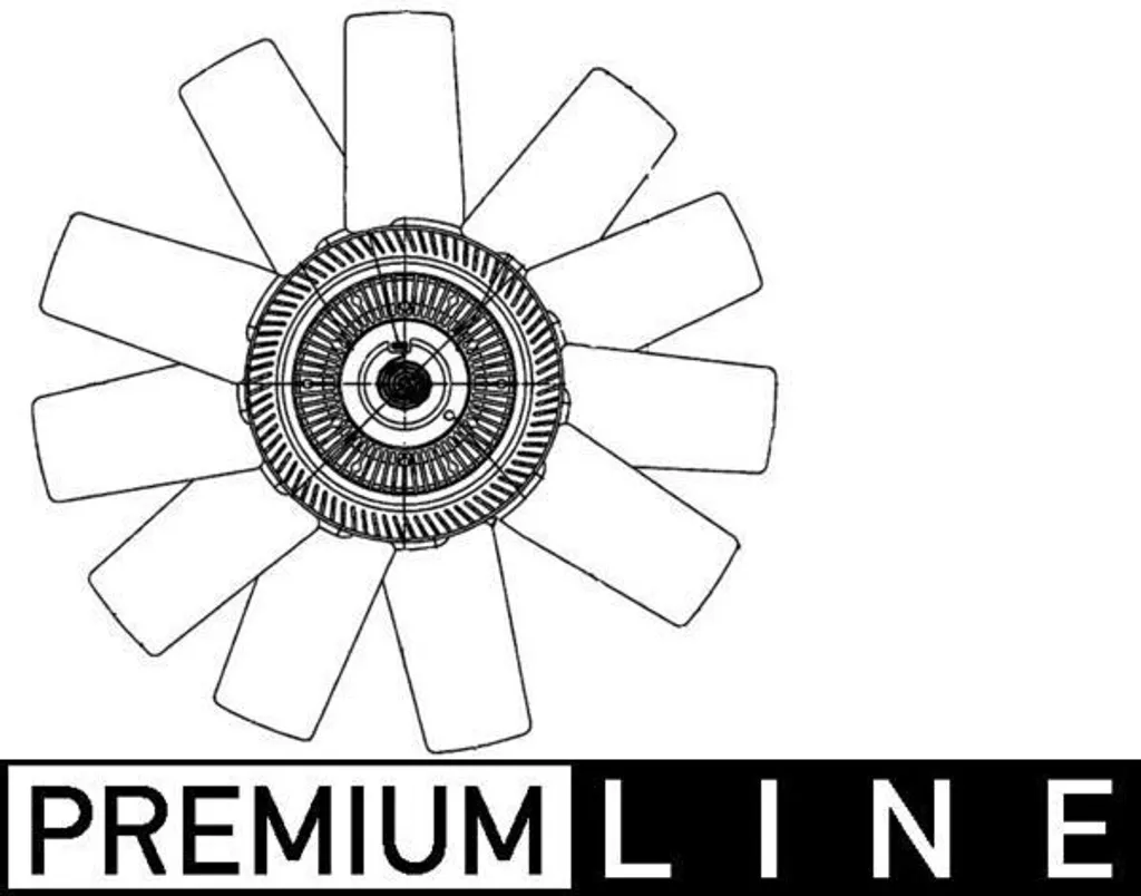Ventilateur refroidissement moteur pour VW LT 28-46 II utilitaire