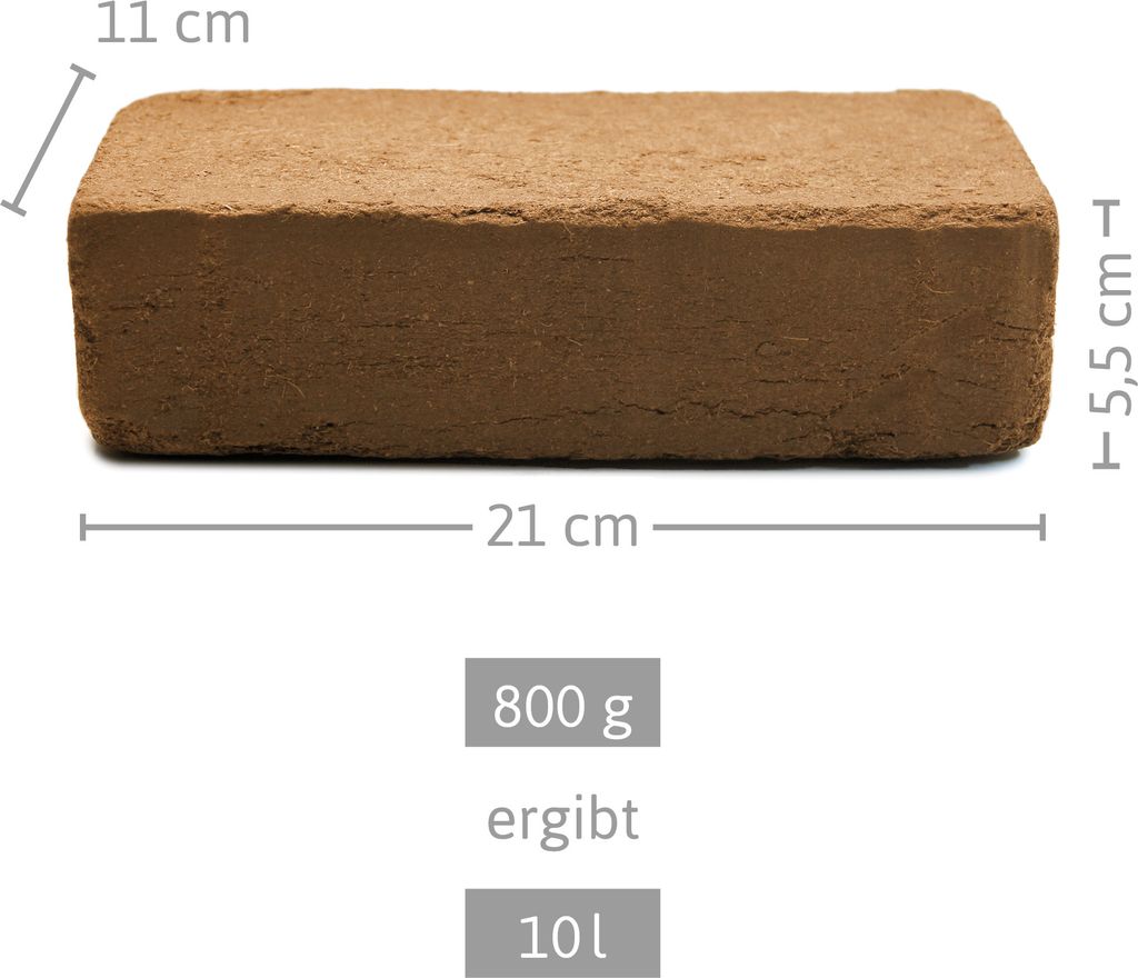 Kokoserde (800 g, ergibt 10 l) | Kokos-Quellerde Produktbild 6