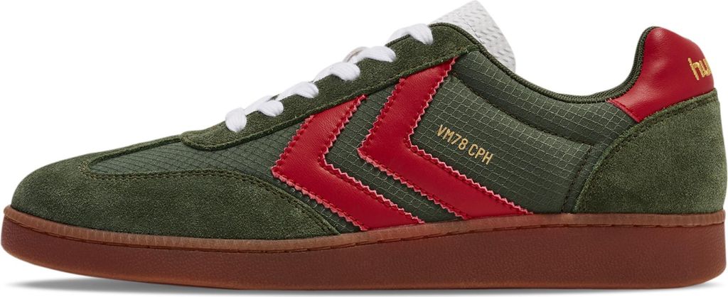 Hummel VM78 CPH RS Indoor Schuhe Sneaker grün/rot 227912-6170, Schuhgröße:37 EU