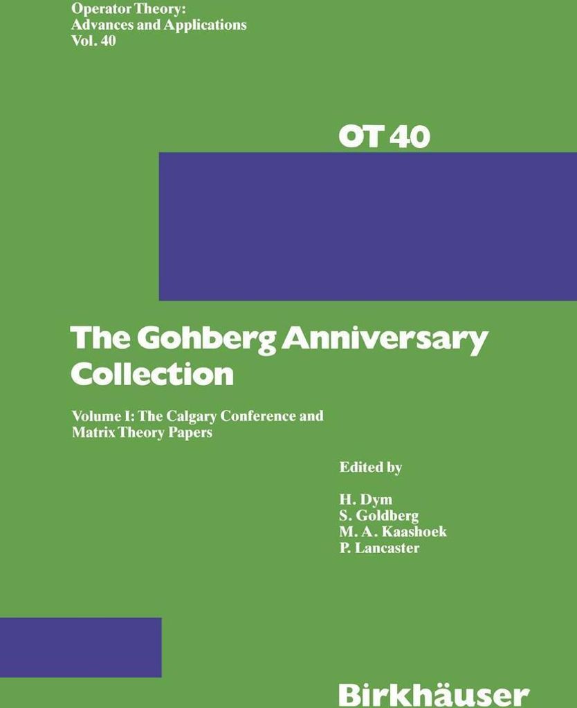 The Gohberg Anniversary Collection
