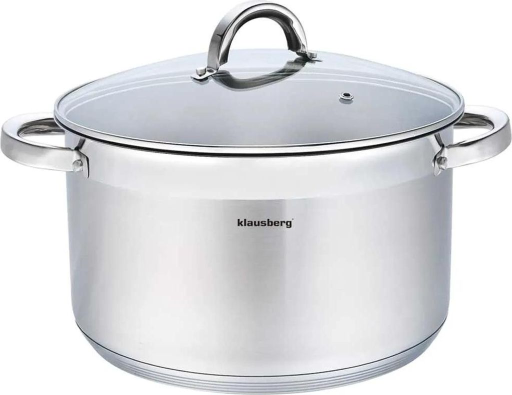 Klausberg Kochtopf KB-7130 32 cm Inox Satin Edelstahl 14L