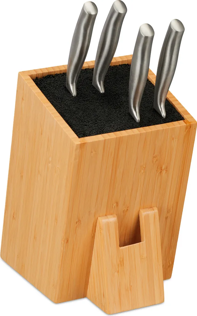 Ceppo Portacoltelli Bambù Relaxdays: Offerta Speciale per la Tua Cucina