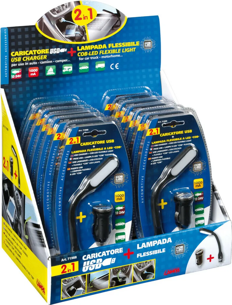 Lampe LED COB Flexible 12/24V : Finissez-en avec le Manque de Lumière et USB