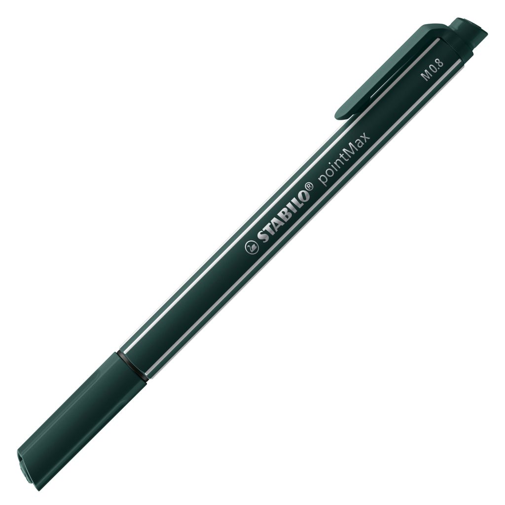 STABILO Fasermaler pointMax grünerde