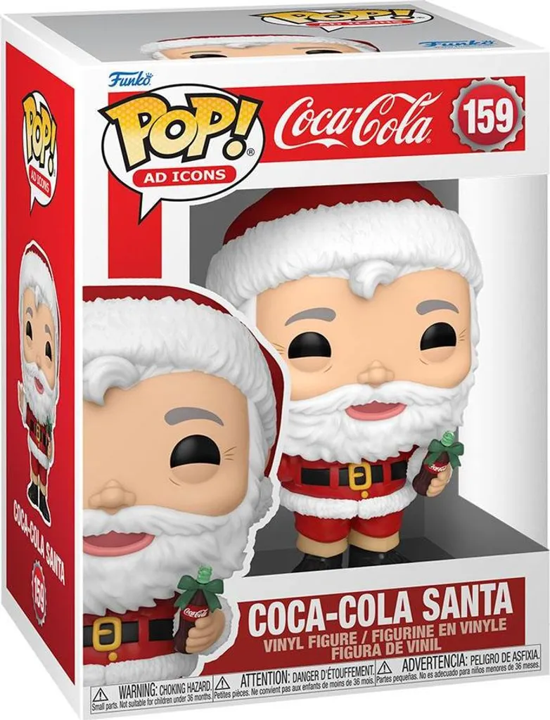 Cadeau Collectionneur Funko POP Père Noël Coca-Cola - Icône de Noël - 3