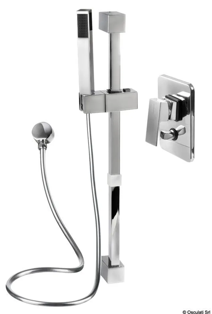 Kit de douche Square avec robinet pour salle de bain - Confort et Style