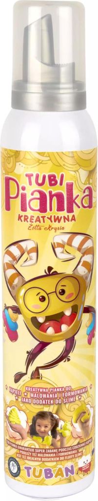 TUBAN Tubi pianka 200ml żółta Krysia TU3413 Zdjęcie produktu 