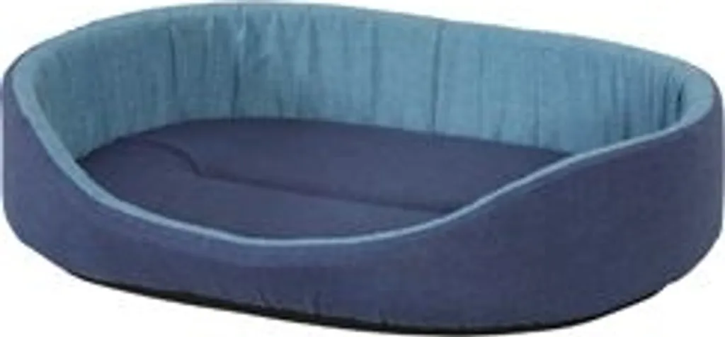 Couchage chien 55cm Zolux bleu Indigo Classic moelleux et doux