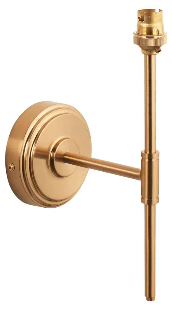 Applique Murale pour Couloir et Salon STEP T BAR Laiton Brossé 60W
