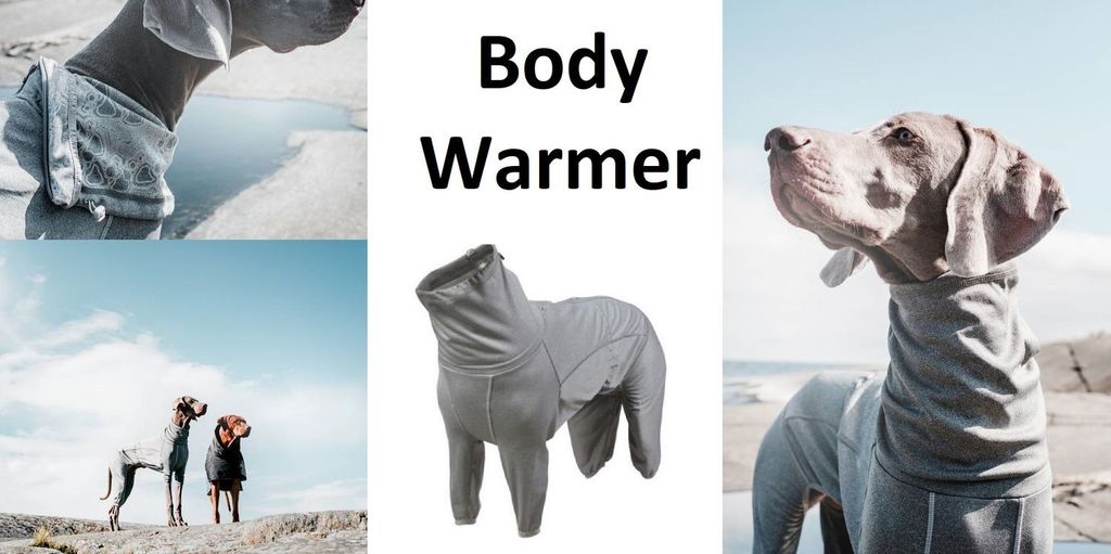 Hurtta Body Warmer silber-grau, Größe:25M