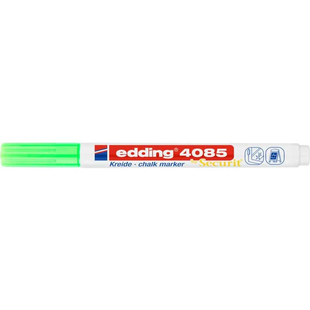 edding 4085 Marqueur craie vert fluo Image du produit 