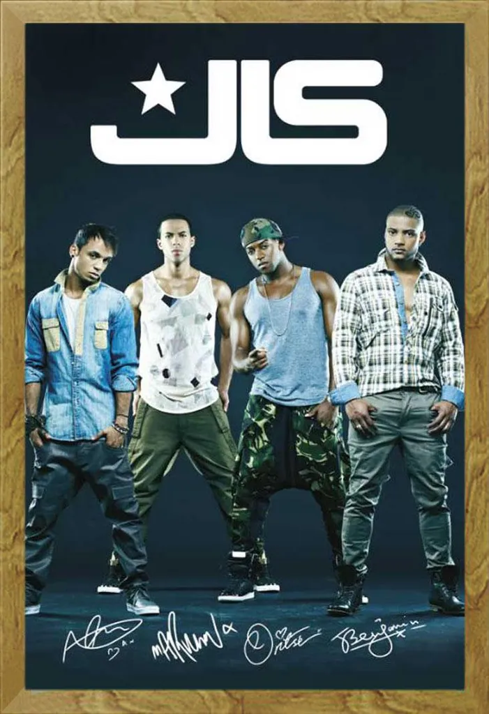 JLS - Poster - New Group + cornice rimovibile, Shinsuke® Maxi MDF oak, vetro acrilico