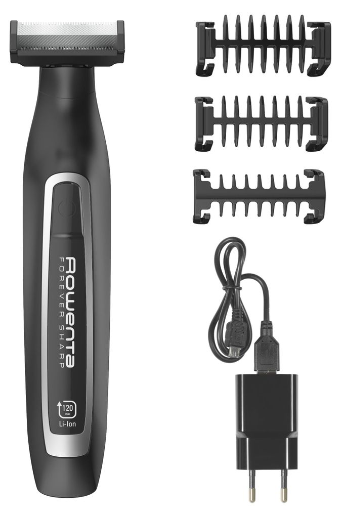 Rowenta TN6000, Czarny, Srebrny, 0,4 mm, 5 mm, 3,2 cm, 2 Zdjęcie produktu 