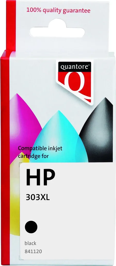 Cartouche d'encre Quantore 303XL Noir HC compatible HP T6N04AE Premium