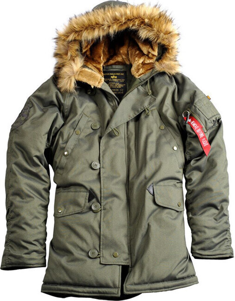 Jacke Alpha Industries Explorer Parka Jacket Olive, Größe: M