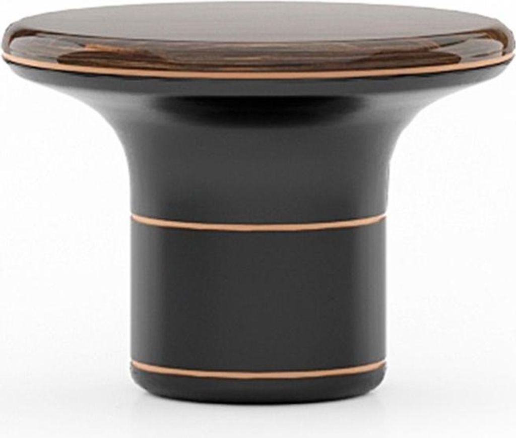 Beistelltisch aus Holz in Braun modern eleganter Wohnstil