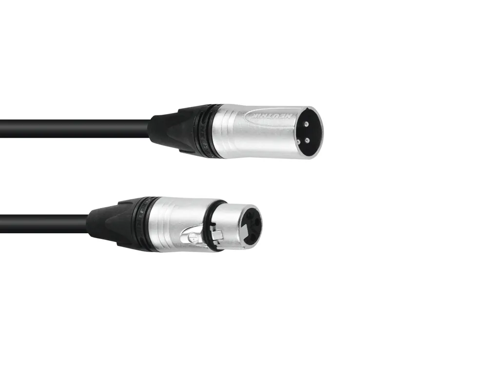 Câble DMX 10m Anti-Interférence XLR Neutrik PSSO pour Signal Stable