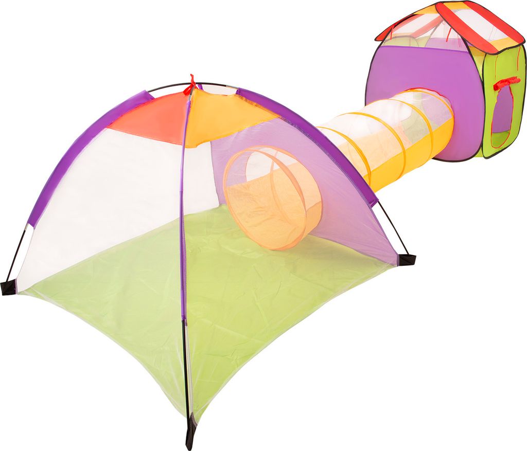 Selonis 3in1 Spielzelt Mit Tunnel Mit Keine Bälle Zelt Für Babys Und Kinder