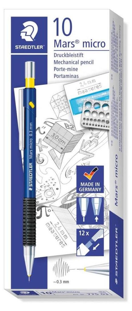 PBS AUSTRIA,PAPIER, BUREAU ET S Stylo à mines bleu 0,3mm 0 Image du produit 