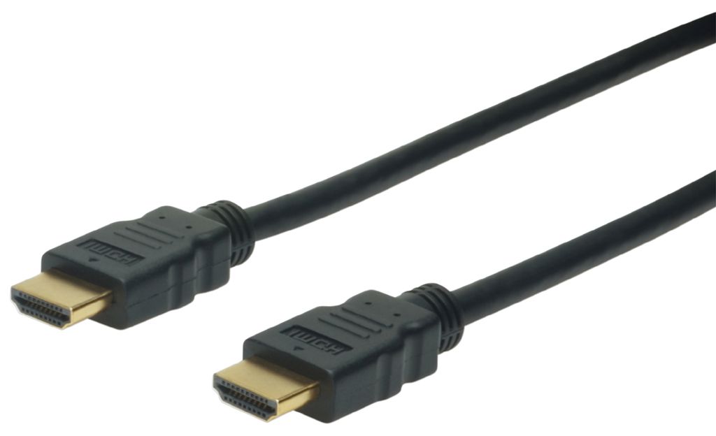 DIGITUS HDMI Monitorkabel 19 Pol Stecker Stecker 5,0 m schwarz