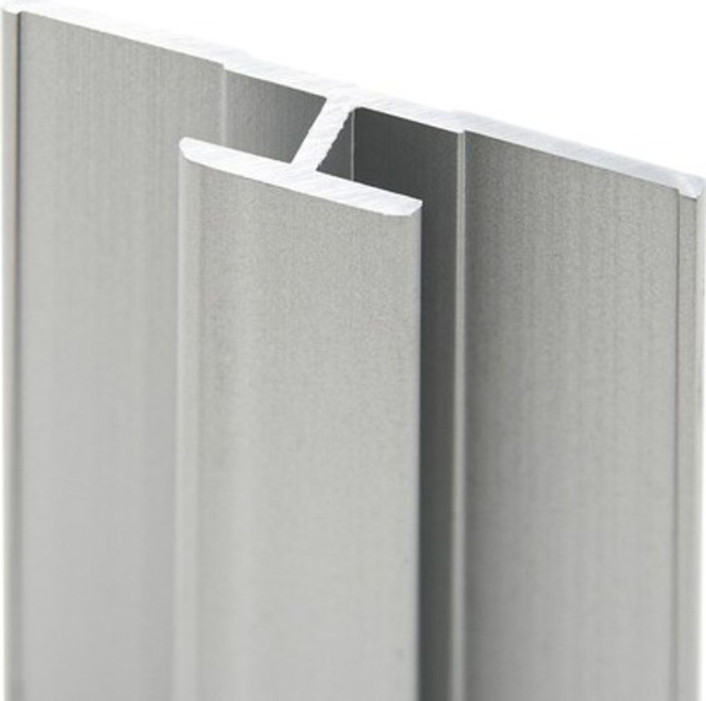 Decodesign Flächenverbinder Schulte 2550 mm Alu-Natur