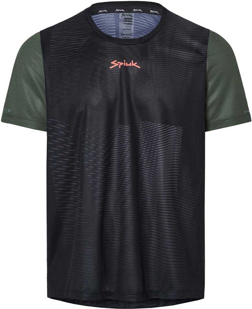 Spiuk All Terrain Searcher Kurzarm-t-shirt Schwarz XL Mann Schwarz XL