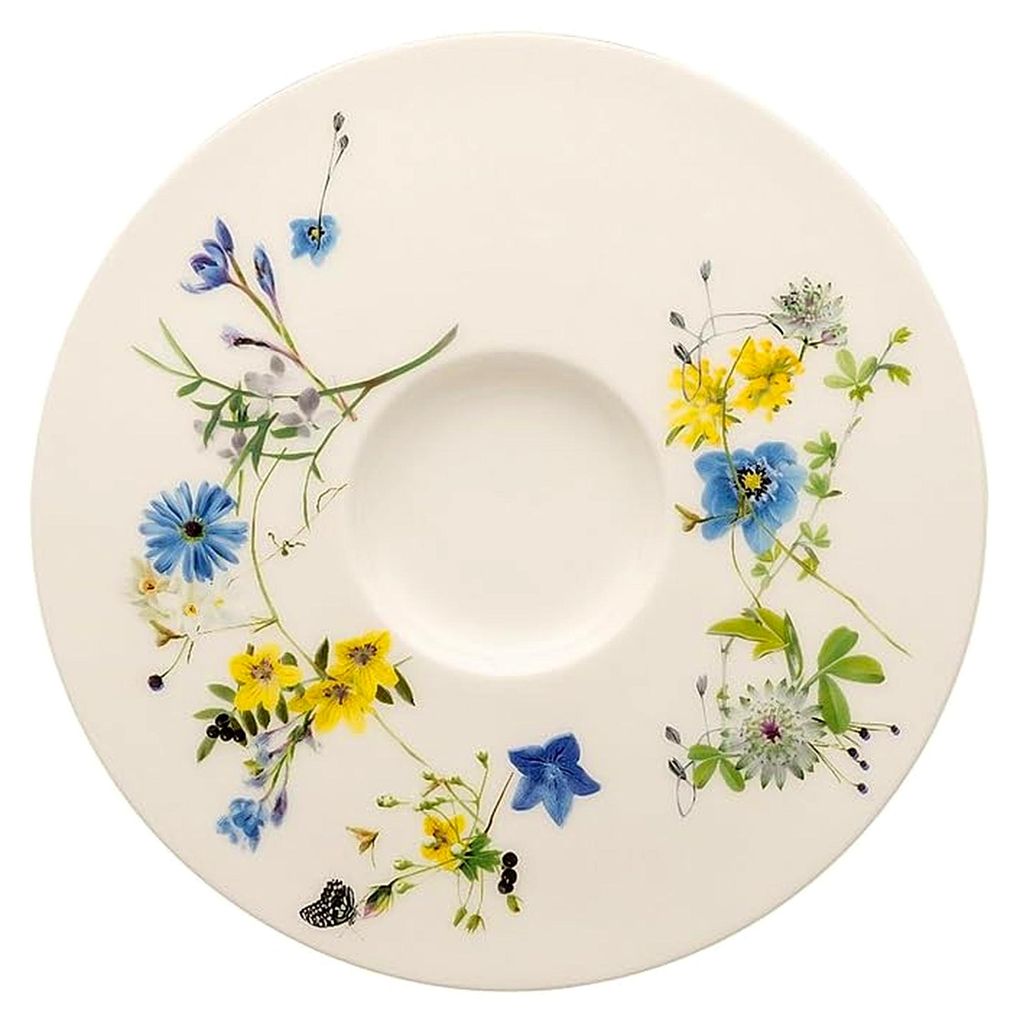 Brillance Fleurs des Alpes Untertasse für Tee und Cappuccino