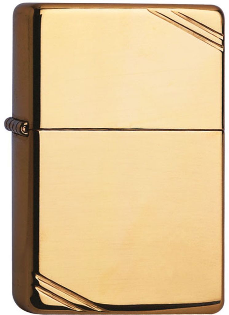 Zippo Feuerzeug #270 Vintage Brass High Polish, Zippo Produktbild 