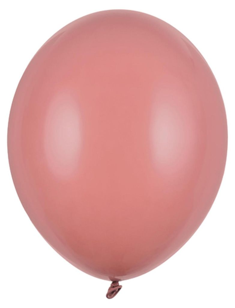 Starke Latexballons, Pink, Pastell Wild Rose, 30 cm, 10 Produktbild 