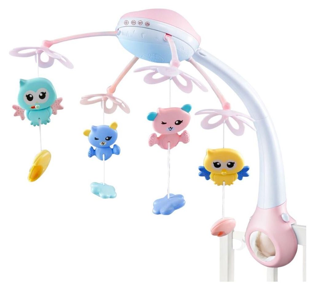 Baby Mobile Projektor 2in1 Musik Fernbedienung