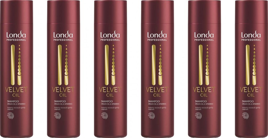 Velvet Oil Shampoo 6x250 ml