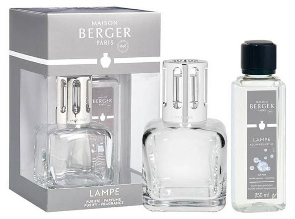 Lampe Berger Paris Raumduft-Set Ice Cube Glacon Transparent Produktbild 