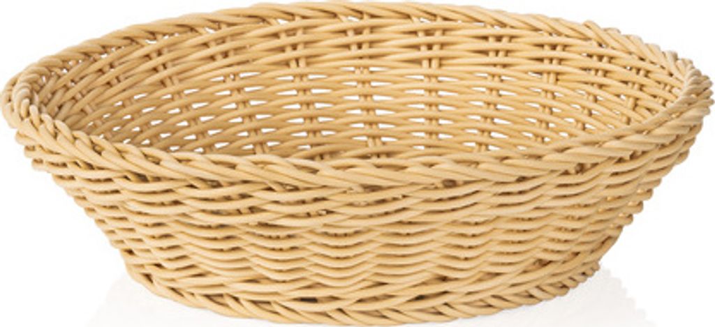 Tischkorb Korb hellbeige Gastro rund ø 29 cm, Polypropylen