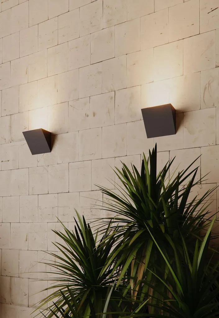 Luminaire Mural Extérieur LED IP65 Comet 40x90cm Blanc CCT Variable - 8