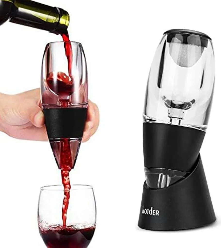 Supporto per decanter vino rosso Härter nero 2018 - Stand asciugatura