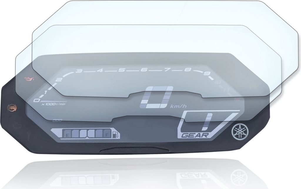 Yamaha Tracer 700 2020+ Tachoschutzfolie Displayschutzfolie 2x Ultra Clear