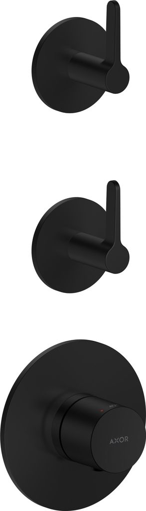 hansgrohe AXOR One Thermostatmodul Unterputzmodell für 2 Verbraucher, mit Hebelgriff, 48722670