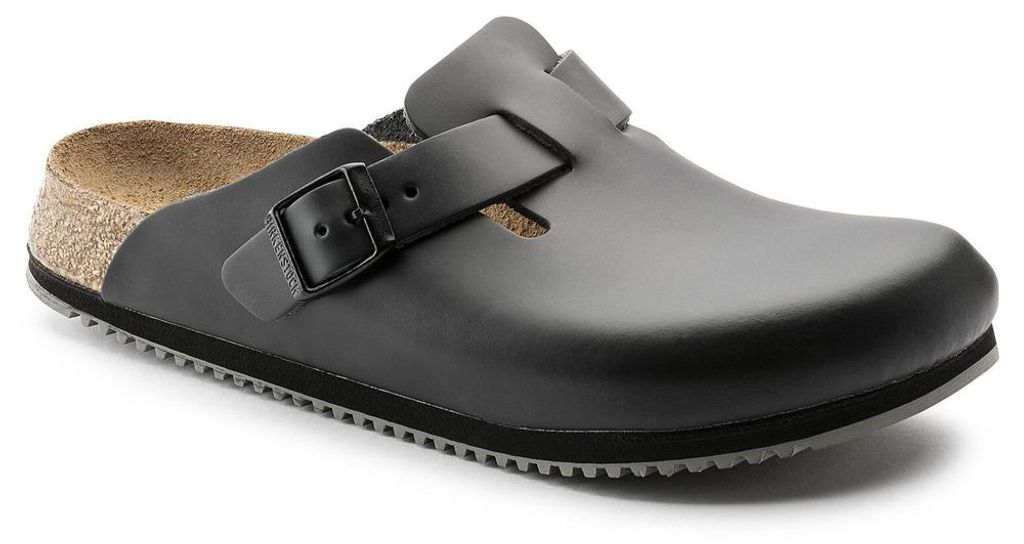 Birkenstock Boston Super Grip schwarz Clogs Größe 48 Produktbild 