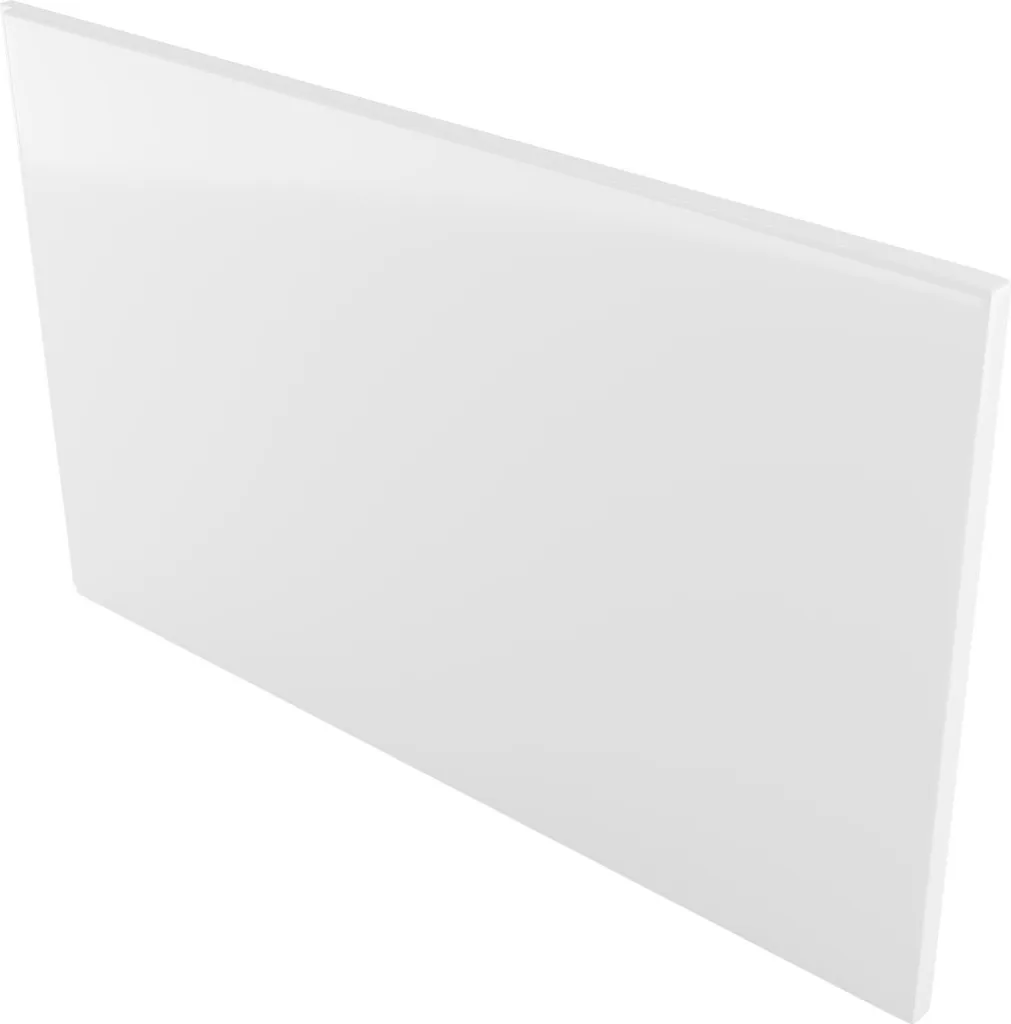 Mexen Uni Pannello Vasca Laterale 90 cm - Design Minimal Bianco Lucido