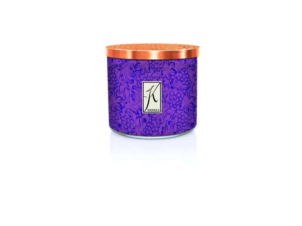 Bougie Ambiance Automnale Vineyard Harvest Kringle Candle pour Salon