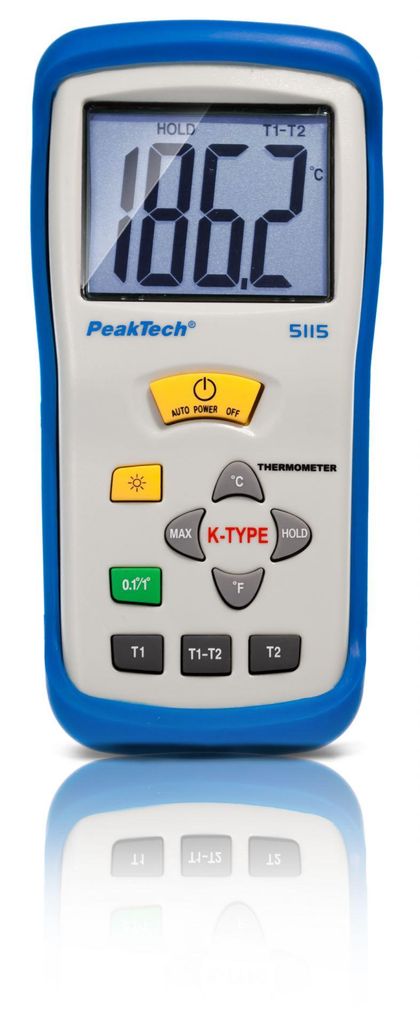 PeakTech Thermometer 2x -50...+1300 °C (PeakTech 5115)