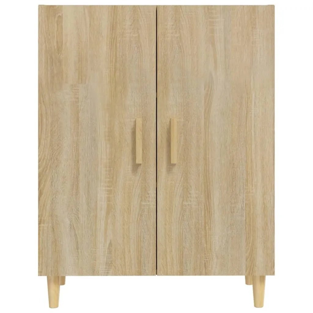vidaXL Credenza Bianca in Legno Multistrato