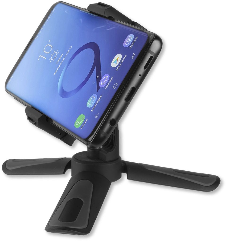4smarts Stativtasche fr Smartphones 5,5 cm - 9 cm - Schwarz